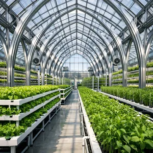 Profilo per Serra Commerciale Personalizzato in Alluminio Piegato per Coltivazione Verticale - Product Image 5