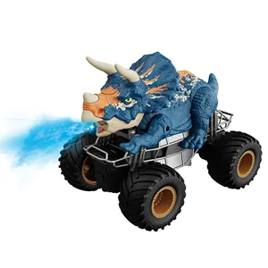 1:16 Monster Truck ad alta velocità con funzioni Spray giocattoli di dinosauro radiocomandato