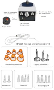 Masseur de sein Fesses Lift Machine Lifting des seins sous vide Serrer l'agrandissement <span class=keywords><strong>pour</strong></span> le raffermissement des seins Soins de santé Beauté Machine - Product Image 3