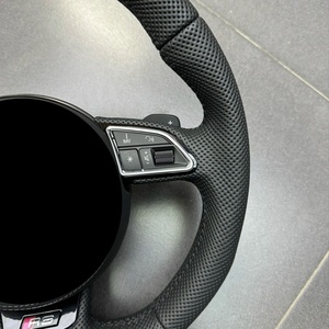 Accesorios para Automóviles Más Vendidos, Volante de Cuero y Fibra de Carbono para Audi S6 S7, Juego Completo de Volante para Automóvil - Product Image 3