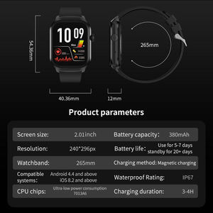 Nouvelle Montre Connectée G43 2025 – Écran IPS 2,01 pouces, Appel Bluetooth, Suivi Santé et Sport, Étanchéité IP67, Boussole, Réponse aux Appels – Montre Intelligente pour Femme - Product Image 4
