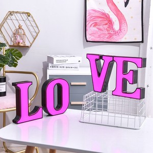 2025 nuovo LED inglese lettera Light Box Shop lampada decorativa per feste con alimentazione a corrente alternata o opzione batteria - Product Image 4