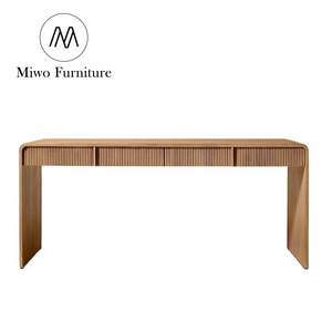 Khách Sạn Thiết Kế Hiện Đại Văn Phòng Bảng Máy Tính Bàn Bắc Âu Đồ Nội Thất Tự Nhiên Bằng Gỗ Lưu Trữ Nghiên Cứu Bàn Với Ngăn Kéo Secretaire - Product Image 2