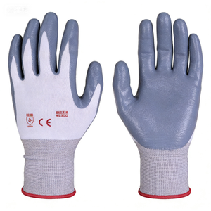 Profilli mekanik koruyucu eldiven DONGCHENG nitril parlak dokulu tam eldiven esnek silikon/tozsuz örgü eldivenler - Product Image 3