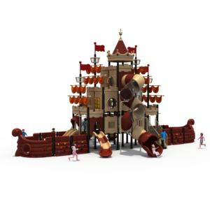 Toboggan en plastique pour enfants certifié pour les terrains de jeux scolaires, grands terrains de jeux extérieurs, jardins <span class=keywords><strong>d</strong></span>'enfants, équipements de jeux pour enfants - Product Image 1