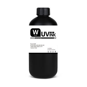 WINNERJET 500ml <span class=keywords><strong>UV</strong></span> vernice per <span class=keywords><strong>UV</strong></span> DTF inchiostro adesivo di cristallo per DX4 DX5 DX6 XP600 TX800 L800 L805 R1390 stampante R1400 - Product Image 2