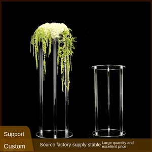 Hiện Đại Pha Lê Acrylic Nến Cho Đám Cưới Nhà Hàng Khách Sạn Cross-Biên Giới Bảng Chính Trang Trí Giá Phía Tây Đường Dẫn Đạo Cụ - Product Image 3