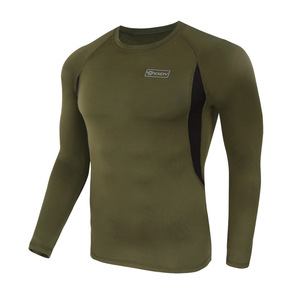 Shero Bike Pure Cotton 2 Pcs Costume <span class=keywords><strong>Hiver</strong></span> Ensembles Vélo Sports Tactique Thermique <span class=keywords><strong>Sous</strong></span>-Vêtements Hommes Jeans Longs Pour Hommes - Product Image 4