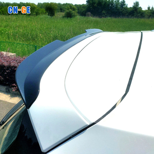 Extensión de Alerón Trasero de Plástico ABS en Negro Brillante o con Aspecto de Fibra de Carbono para VW <span class=keywords><strong>Tiguan</strong></span> L <span class=keywords><strong>R</strong></span>-<span class=keywords><strong>line</strong></span> 2020+ - Product Image 6