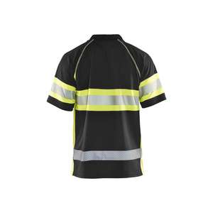 BLAKLADER - 333810519933L Polo UV haute visibilité niveau 1 Noir/Jaune-EAN 7330509500941 HI-VIS WORKWEAR - Product Image 2