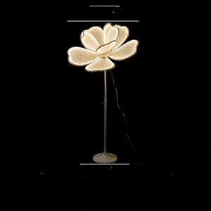 <span class=keywords><strong>Guirnalda</strong></span> <span class=keywords><strong>de</strong></span> Flores <span class=keywords><strong>de</strong></span> Peonía LED para Bodas 2026, con Pétalos Brillantes, Ideal para Decoración <span class=keywords><strong>de</strong></span> Pasillos y Escenarios - Product Image 5