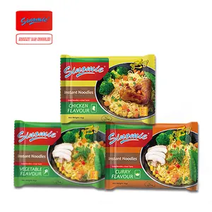 Chinesische Factory OEM Cheap indonesia noodles incredibly convenient delicious Vegetarian Chicken Flavor instantnoodles