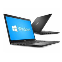 Vente chaude d'occasion Del l E7480 I7 7e génération ordinateur portable 8G 256G SSD 14 ''Business Series nouveau clavier anglais en Stock remis à neuf
