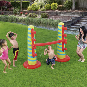 <b>Inflatable</b> Jumping Bar Toy 175x150cm PVC Outdoor Water Play Equipment For Kids Garden Fun - Product Image 2