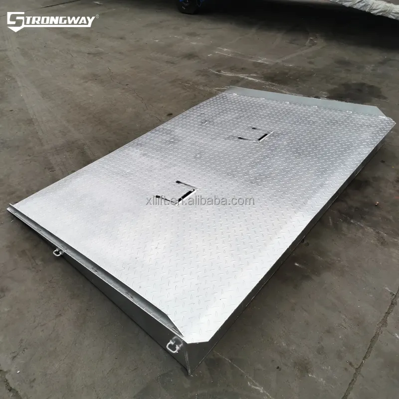 Galvanizing pallet and Container Loader Ramp To Unload Containers Heavy Duty 6Ton Second Hand Container Loading Ramps For Sale