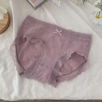 Braguitas de Algodón Cómodas para Mujer, 140 kg, Cintura Media, Sin Costuras, Estilo Francés, Antibacterianas, Tallas Grandes, Suministro ODM, Origen Shantou