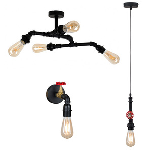 Industrial Vintage <b>Steampunk</b> <b>Lamp</b> Iron Hanging Pendant for Home Decor Cafe Loft Bar Chandelier Lighting Decorative Hanging <b>Lamp</b> - Product Image 1