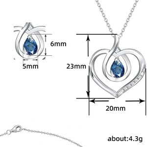 Collar con Colgante de Amor Romántico para Mujer, Regalo de San Valentín, Joyería de Moda - Product Image 5