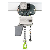 Palan à chaîne électrique à vitesse réglable 220v 380v Mini palan électrique en acier 125kg 250kg 500kg 1000kg Capacité pour la vente au détail