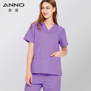 ANNO Unisex ospedale scrub Set colorato alla moda alta traspirante stampato 4XL per infermiere medico per medico di sesso maschile - Product Image 2