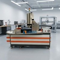 Machine de polissage et de meulage des bords de verre de forme irrégulière multifonctionnelle à haute efficacité EWORLD