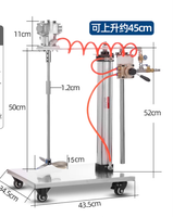 Agitateurs pneumatiques pour peintures et revêtements industriels, mélangeur automatique alimentaire en acier inoxydable 304 de 5L, moteur de réservoir de 30L