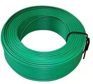 Tùy chỉnh màu sắc PVC nhựa tráng mềm mạ kẽm ràng buộc dây cho DIY Thủ công mỹ nghệ và nhà làm vườn - Product Image 6