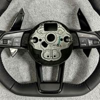 Volante de Fibra de Carbono al por Mayor para Volkswagen MK6 MK5 MK4 MK7 GOLF6 GTI7 con Accesorios de Cuero Perforado