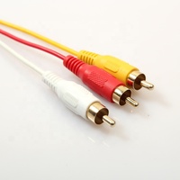 Câble HDMI vers RCA mâle vers 3RCA AV connecteur mâle Composite adaptateur câble cordon émetteur