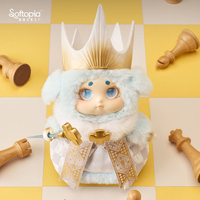 Authentique Cino Chessboard Paradise Plush Series Figurine Mignonne de Dessin Animé Fantaisie SF en PVC à Câliner, Cadeau, Boîte Mystère Surprise 18CM