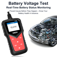 Escáner de Códigos OBD2 para Auto con Pantalla TFT, Lector de Códigos de Error y Probador de Batería, 1 Año de Garantía