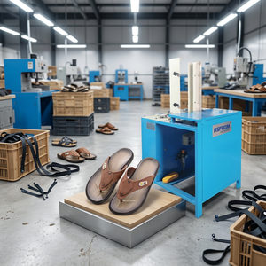 เครื่องต่อสายรองเท้าแตะแบบใช้ลมทำจากยางพีวีซี PE - Product Image 1