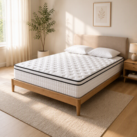 Matelas pur haute densité, emballé sous vide, épaisseur et taille personnalisables, ODM