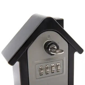 Lock Box HG6 New Design Key Lock Box Wall Mount Combination Safe Box Security Lock With Key Combination Key Safe Box