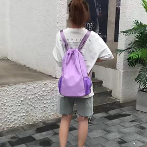 Mochila Deportiva con Cordón, Personalizable con Logotipo, Impermeable, de Oxford, para Baloncesto, Gimnasio, Entrenamiento, Fútbol, Viajes, Casual - Product Image 5