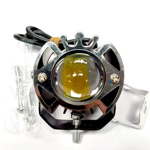 Feux avant de <span class=keywords><strong>moto</strong></span> à LED M0151, <span class=keywords><strong>faisceau</strong></span> haut et bas, lumières de modification de véhicule électrique externes - Product Image 1