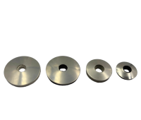 Rondelle d'étanchéité en acier inoxydable et aluminium de 19 mm et 25 mm avec support en caoutchouc EPDM pour panneaux de toiture en acier galvanisé