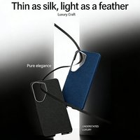 Étui de protection antichoc pour téléphone, design en fibre de luxe, étui de téléphone portable pour Samsung Galaxy S25 Plus S26 Ultra