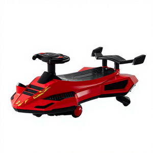 New Kids' Electric Plastic Drift <strong>Car</strong> with Rechargeable Battery Silent Wheels Music Ride-On <strong>Car</strong> Electric Swing <strong>Car</strong> for Kids - Product Image 2