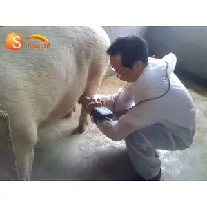 Escáner de embarazo por ultrasonido de muñeca a prueba de agua máquina veterinaria Sonar ultrasonido veterinario para caballo oveja vaca cerdo