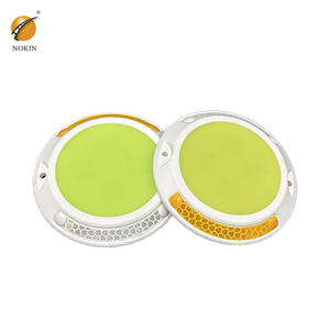 Entrada subterránea que marca el perno de carretera de vidrio reflectante y luminoso de ojo de gato templado - Product Image 5