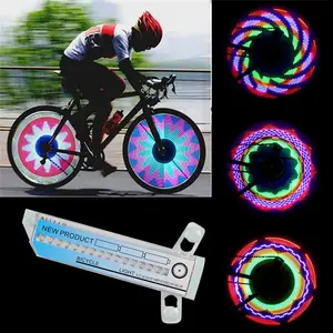 Safety Warning LED Bike Wheel Lights Colorful Waterproof LED Bike Wheel Light