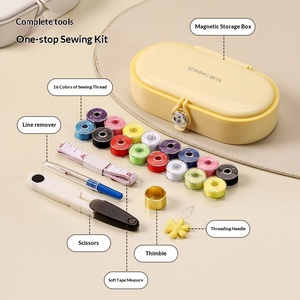 Kit <span class=keywords><strong>de</strong></span> Costura Magnético Portátil, Organizador <span class=keywords><strong>de</strong></span> Agujas e Hilos, Set <span class=keywords><strong>de</strong></span> Accesorios <span class=keywords><strong>de</strong></span> Costura para el Hogar, Viajes y Reparaciones <span class=keywords><strong>de</strong></span> Emergencia - Product Image 2