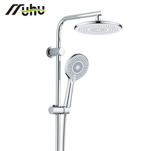 Set <span class=keywords><strong>Doccia</strong></span> di Lusso in Acciaio Inox 304 <span class=keywords><strong>con</strong></span> Deviatore, Sistema <span class=keywords><strong>Doccia</strong></span> per Bagno <span class=keywords><strong>con</strong></span> Doppia Testa Cromata - Product Image 2