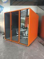 Cabine insonorisée en aluminium Suzhuang - Design moderne et écologique - Garantie de 5 ans - Installation rapide - Modèle 1-6