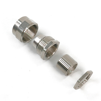 M25 M32 M40 M50 M63 ss304 ss316 presse-étoupe d'entrée en acier inoxydable métal laiton IP68 étanche atex presse-étoupe