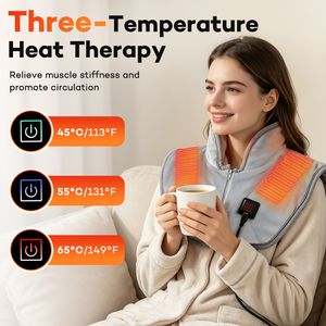 Châle <span class=keywords><strong>chauffant</strong></span> électrique USB pour le cou <span class=keywords><strong>et</strong></span> les épaules, enveloppant cervical <span class=keywords><strong>et</strong></span> dorsal, idéal pour la vente en gros à prix réduit - Product Image 3