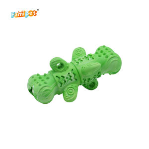 Giocattolo per Cani Indistruttibile in Gomma Naturale Durevole con Dispenser di Snack per Cuccioli, Prodotto da Famipet - Product Image 5