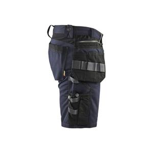 BLAKLADER - 159818608699C52 Craftsman <b>shorts</b> with <b>stretch</b> Dark navy/Black - EAN 7330509838297 <b>WORK</b> TROUSERS <b>WORK</b> <b>SHORTS</b> - Product Image 3