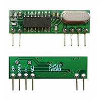 Módulo Receptor Inalámbrico KONST de Bajo Volumen 433MHz, Chip de Decodificación de Largo Alcance con Código de Aprendizaje de 4 Datos, Bajo Consumo 2.6V